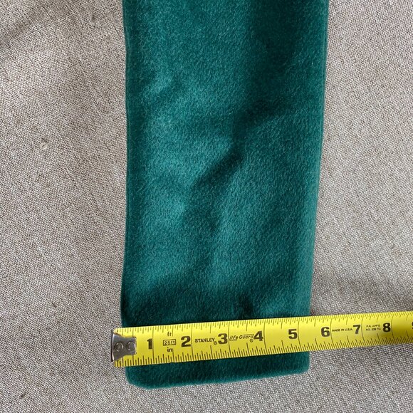 Ann Taylor Factory Wool Blend Open Front Coat Women's Small Green NWT NO BELT - Picture 13 of 15